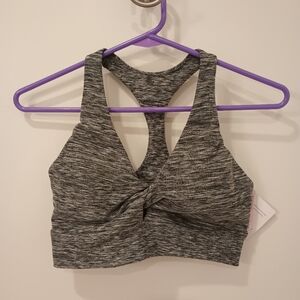 Victoria's Secret heathered grey sports bra